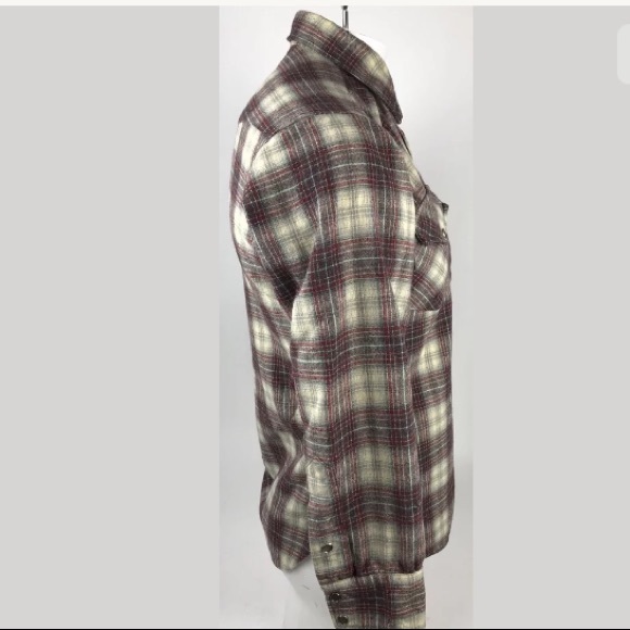 🚨Sold! Vtg 70s Distressed Pendleton Pearl Snap - Picture 3 of 8